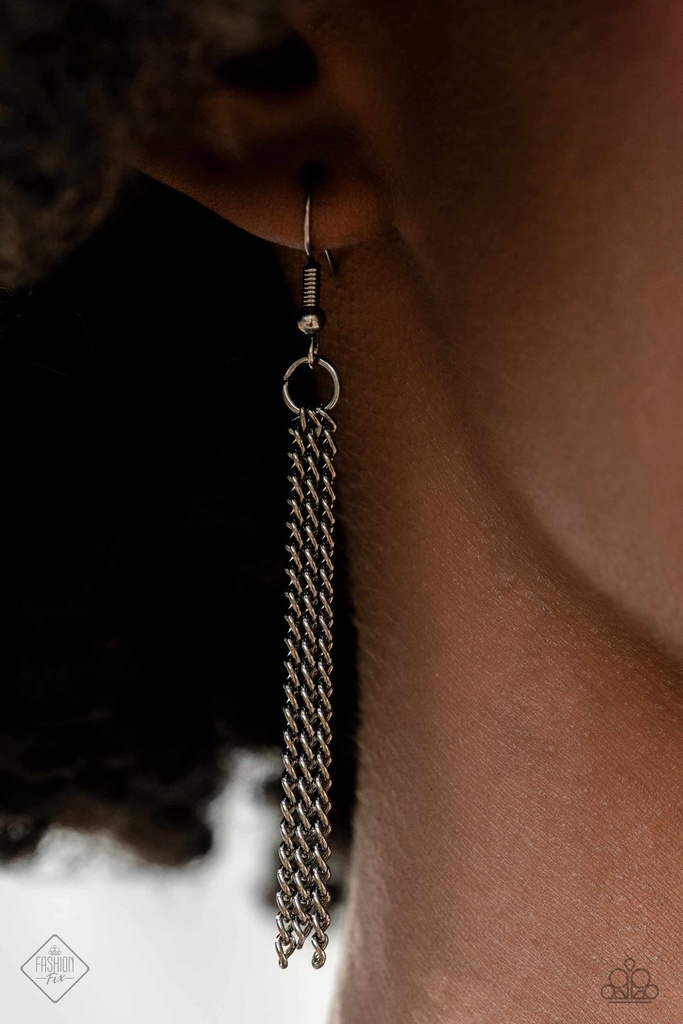 Fashion Jewelry Set Black Gunmetal and Crystals - Fashion Fix - Dazzling Hot