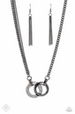 Fashion Jewelry Set Black Gunmetal and Crystals - Fashion Fix - Dazzling Hot