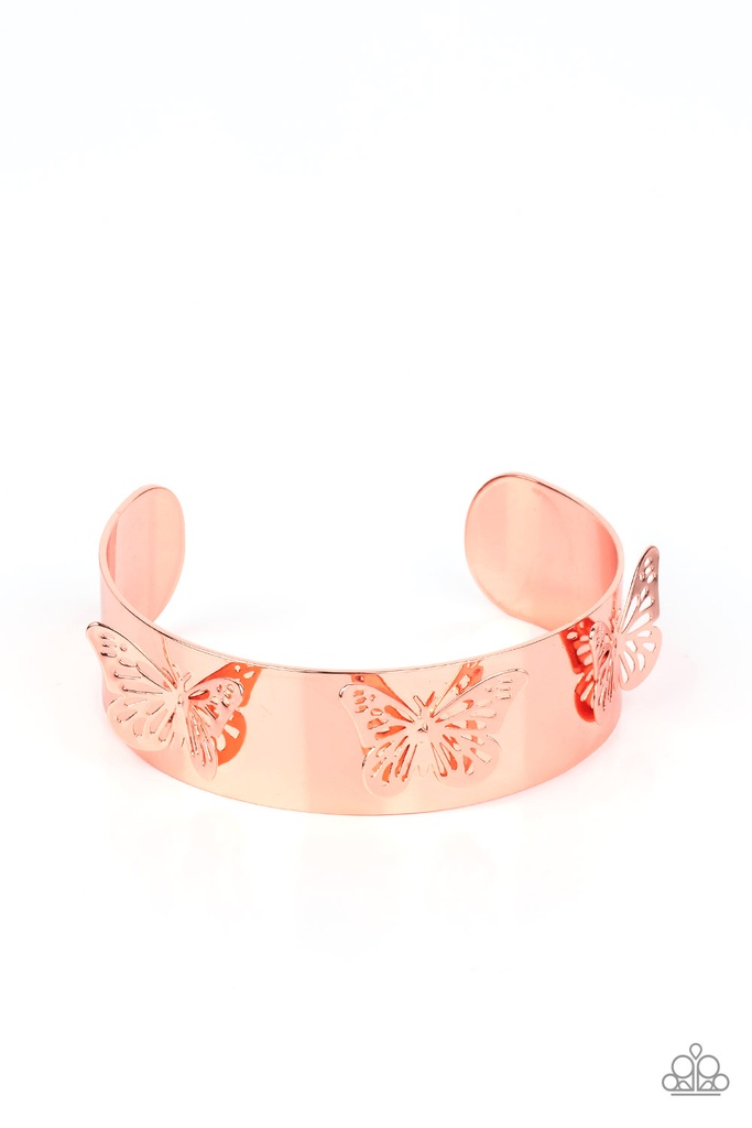 Butterfly Bracelet Cuff - Copper - Magical Mariposas