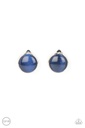 Blue Moonstone Clip-On Earrings - Cool Pools