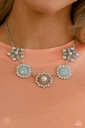Blue Bead and Baroque Pearl Jewelry Set with Crystals - Fashion Fix - European Crown