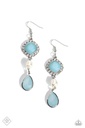 Blue Bead and Baroque Pearl Jewelry Set with Crystals - Fashion Fix - European Crown