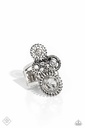 Industrial Jewelry Set in Silver with Crystals - Fashion Fix - Steampunk