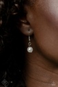 Big Pearl Jewelry Set with Crystals in Silver - Fashion Fix - Ballerina
