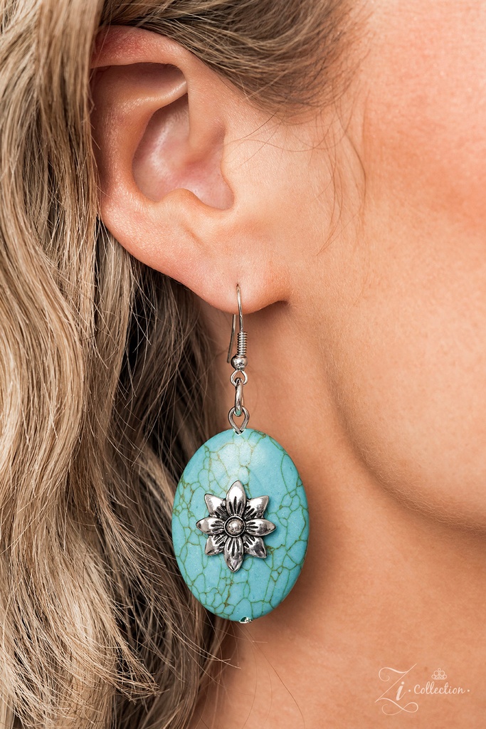 Statement Western Layered Turquoise Stone Necklace - Bountiful