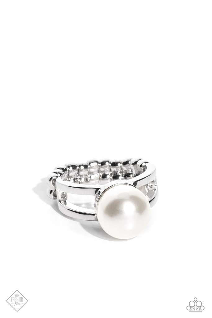 Pearl and Crystal Jewelry Set in Silver - Fashion Fix - American Pearl