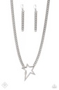 Star Jewelry Set in Silver with Multi Color Beads - Fashion Fix - Popstar Sensation