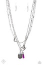 Sun and Moon Jewelry Set in Silver with Amethyst and Opalescent Crystals - Fashion Fix - Talented Explorer