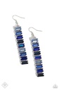 Blue Jewelry Set in Silver with Crystals - Fashion Fix - Talent Stacked
