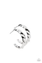 Medium Silver Hoop Earrings - HOOP it Up - Silver