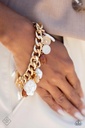 Tiger's Eye Stone and Baroque Pearl Jewelry Set in Gold - Fashion Fix - Sea Here