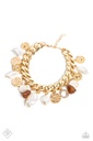 Tiger's Eye Stone and Baroque Pearl Jewelry Set in Gold - Fashion Fix - Sea Here