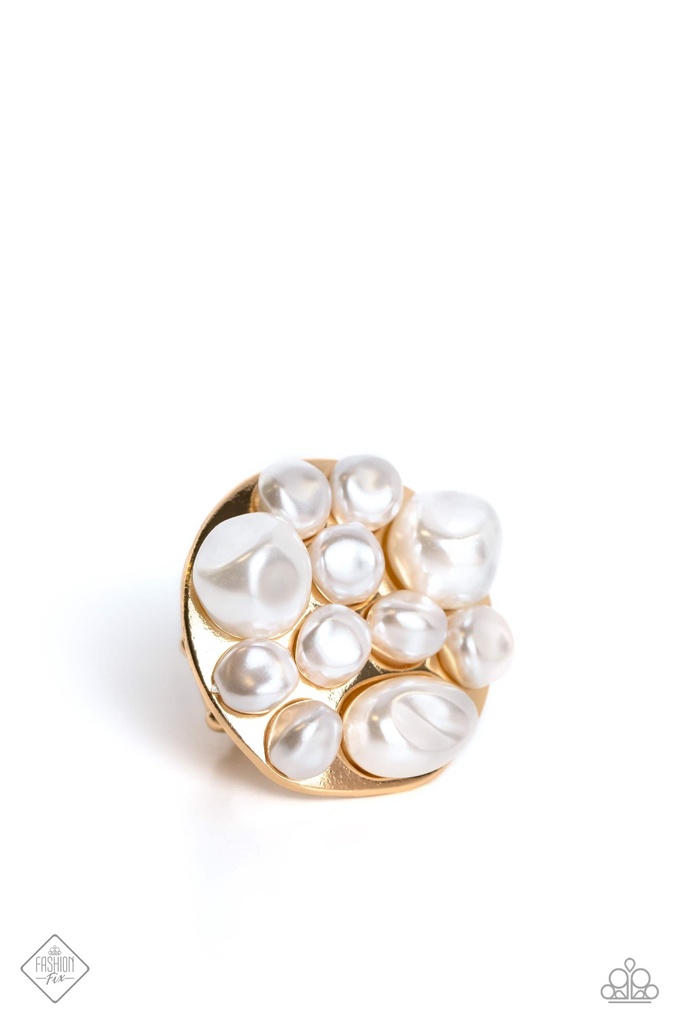 Tiger's Eye Stone and Baroque Pearl Jewelry Set in Gold - Fashion Fix - Sea Here