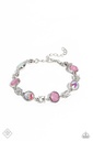 Iridescent Jewelry Set with 3D Flowers with Crystals - Fashion Fix - Ethereal