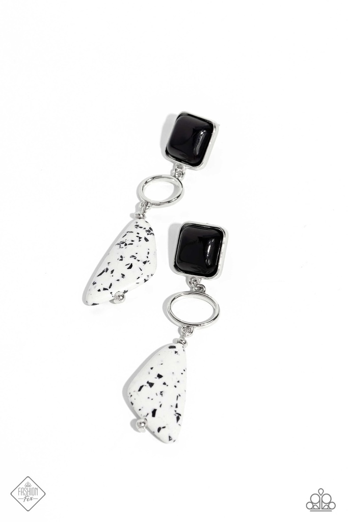 Black Stone Jewelry Set with Beads - Fashion Fix - High-End