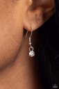 Iridescent Bead Necklace on Long Dainty Silver Chain - Wall Street Web
