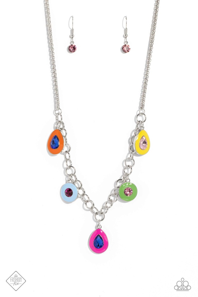 Fueled by abstract designs and - Abstract Funky Jewelry Set