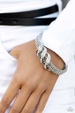 Chandelier Statement Jewelry Set Elegant Style with White and Blue Crystals - Fashion Fix - Majestic Elegance