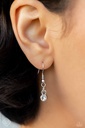Chandelier Statement Jewelry Set Elegant Style with White and Blue Crystals - Fashion Fix - Majestic Elegance