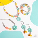 Colorful Beaded Blue Daisy Jewelry Set - Fashion Fix - Daisy Town