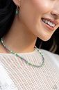 Natural Stone Charm Jewelry Set Turquoise Earthy and Ocean Theme - Fashion Fix - Desert Ambiance