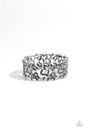 Whimsical Filigree Stretch Bracelet in Silver - Whose VINE Is It Anyway?