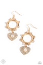 Heart Jewelry Set with Pearl and White Crystals - Fashion Fix - Antique Heritage