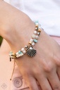 Turquoise, Jade Layered Shell Jewelry Set with Baroque Pearls and Seed Beads - Fashion Fix - Coastline