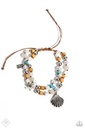 Turquoise, Jade Layered Shell Jewelry Set with Baroque Pearls and Seed Beads - Fashion Fix - Coastline