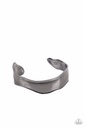 Black Cuff Bracelet Gunmetal - Wayward Waves