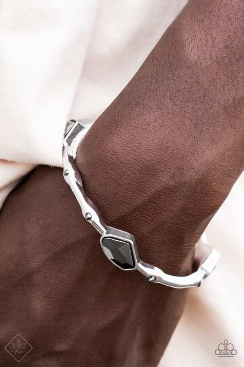 Jewelry Set Silver and Hematite - Magnificent Musings - Fashion Fix -  Raw Sculpture