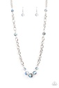 Prismatic Pick Me Up - Multi Blue Necklace