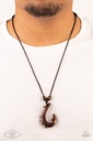 Off the Hook - Unisex Wood Fishing Necklace
