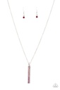 Pink Pendulum Necklace - Tower Of Transcendence