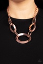 Chain Necklace Copper Oval Links - METALHEAD Count