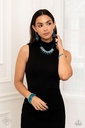 Metallic Blue Spike Jewelry Set - Fashion Fix - Punk Twist