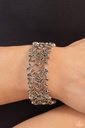 Whimsical Filigree Stretch Bracelet in Silver - Whose VINE Is It Anyway?