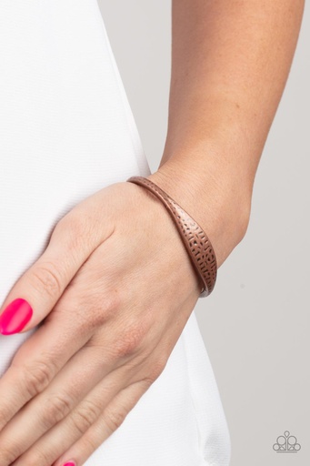 [468] Dainty Copper Cuff - Ancient Accolade
